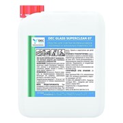 DEC GLASS SUPERCLEAN 07 Для очистки стеклянных и зеркальных поверхностей, 5 кг 30000069