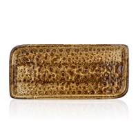 Блюдо прямоугольное 35*16 см Cowry Yellow By Bone ри480