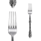 Вилка столовая h/h, 21,7 см, нерж. 127851 127851 - фото 133428