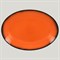 Блюдо овальное RAK Porcelain LEA Orange 32 см (оранжевый цвет) 81223532 - фото 166036