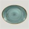 Овальная тарелка RAK Porcelain Twirl Lagoon 32*23 см 81220465 - фото 171931